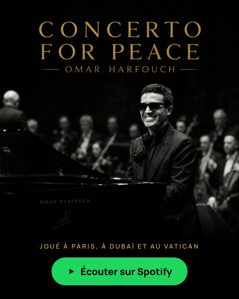 Omar Harfouch — Concerto pour la Paix, piano et orchestre. Écouter sur Spotify